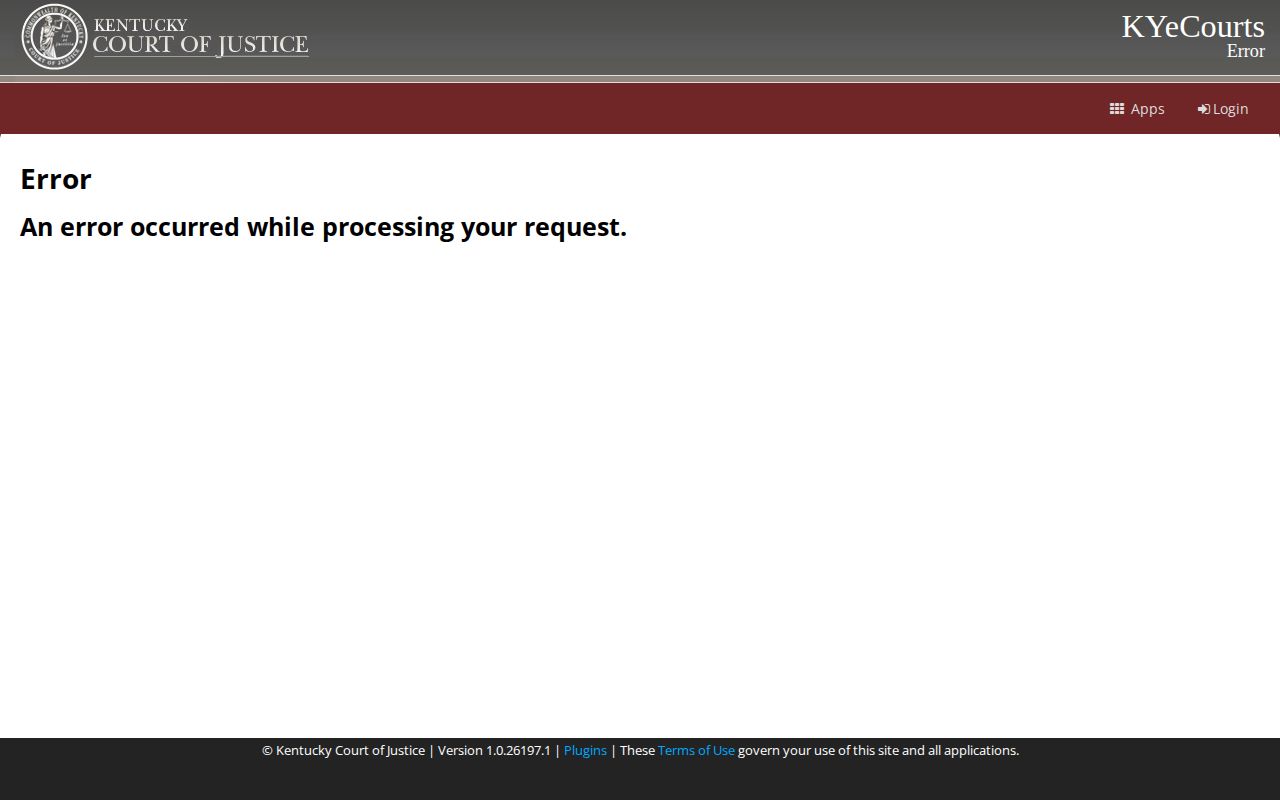 Kentucky CourtNet disposition search for a Lewis County arrest case